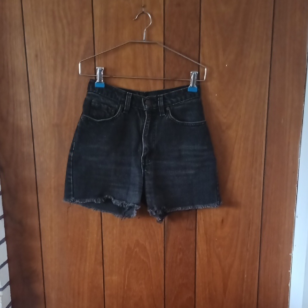 Levi's Black Jean Shorts for Women
